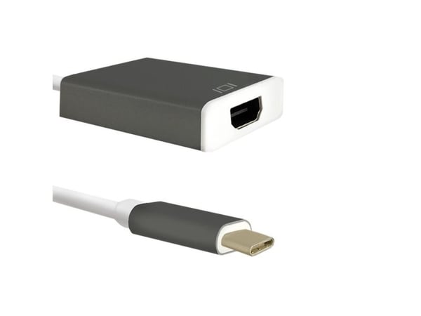 Qoltec - Extern videoadapter - USB-C - HDMI