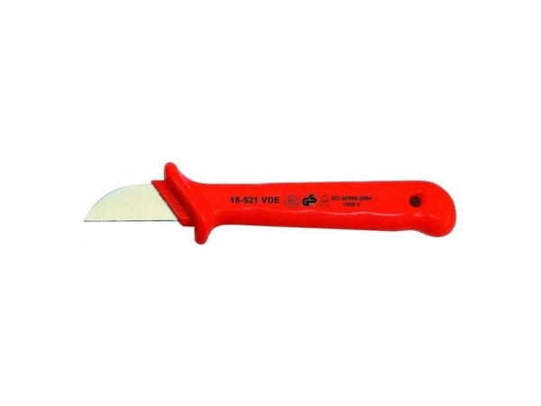 Bernstein Tools for Electronics 15-521 VDE Bernstein Werkzeugfabrik Kabelkniv Egnet til Rundkablar
