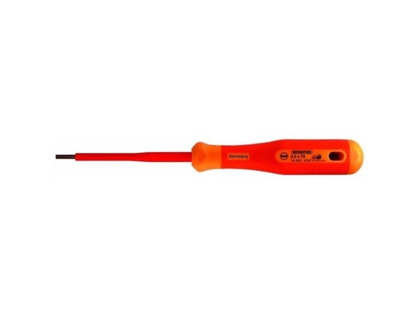 BERNSTEIN VDE slisset skrutrekker spissbredde 4 mm, bladlengde 100 mm