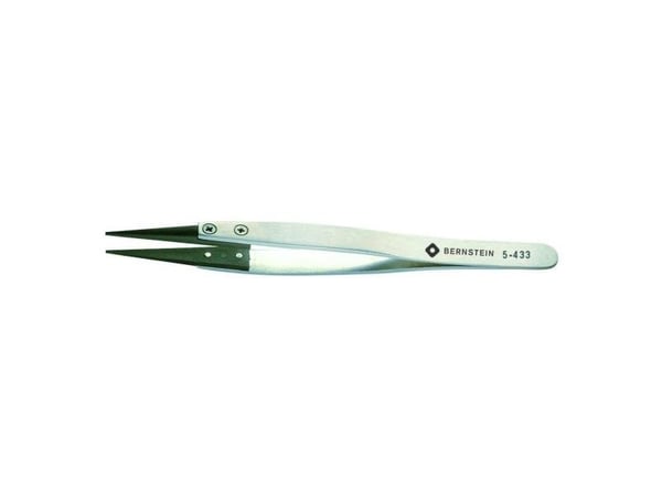 Bernstein 5-433, Svart, Metallisk, Spiss, Rett, 17 g, 125 mm, 1 stykker