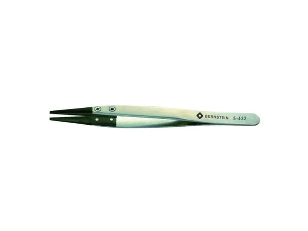 Bernstein 5-432, Svart, Metallisk, Flat, Rett, 17 g, 125 mm, 1 stykker