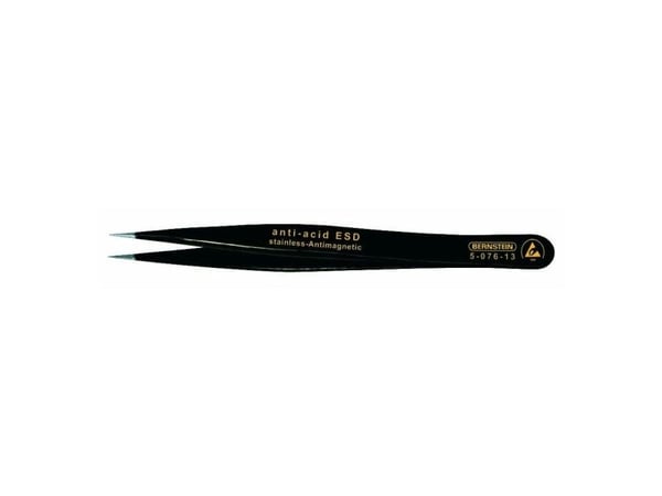 Bernstein 5-076-13, Rustfritt stål, Svart, Spiss, Rett, 19 g, 120 mm