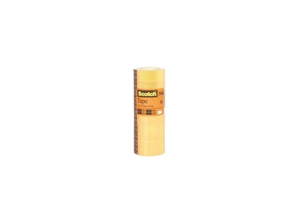 Scotch 5081933 Teippi läpinäkyvä (L x B) 33 m x 19 mm 8 kpl 8 kpl