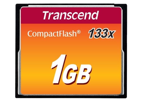 Transcend - Flashminnekort - 1 GB - 133x - CompactFlash
