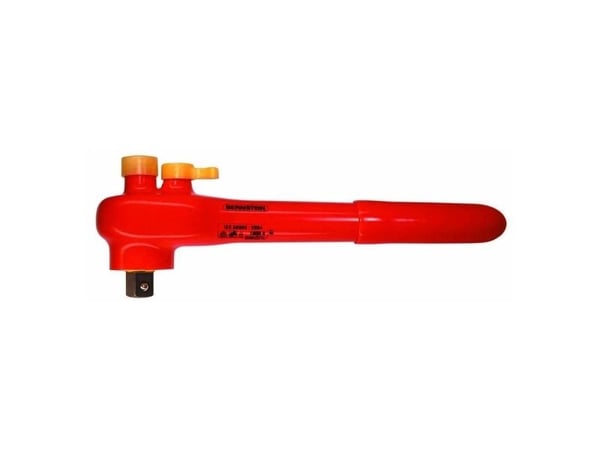 BERNSTEIN verktøy for elektronikk Bernstein Werkzeugfabrik 16-471 VDE vendbar skralle 1/2 (12,5 mm) 260 mm