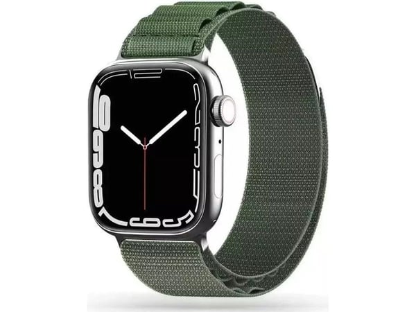 Tech-Protect TECH-PROTECT nylon pro til Apple Watch 4/5/6/7/8/SE/Ultra (42/44/45/49 mm) Military Green