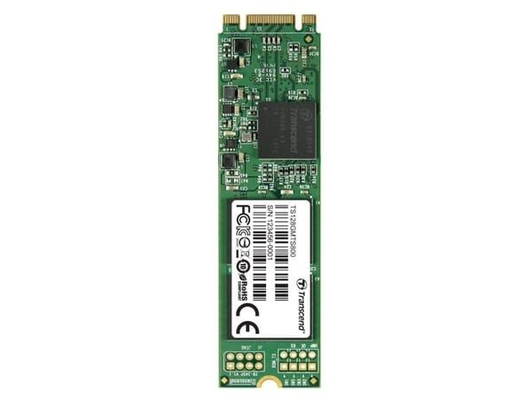 Transcend MTS800 - SSD - 128 GB - inbyggd - M.2 2280 - SATA 6Gb/s
