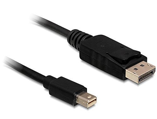 Delock - DisplayPort-kabel - DisplayPort (hann) til Mini DisplayPort (hann) - 5 m - svart