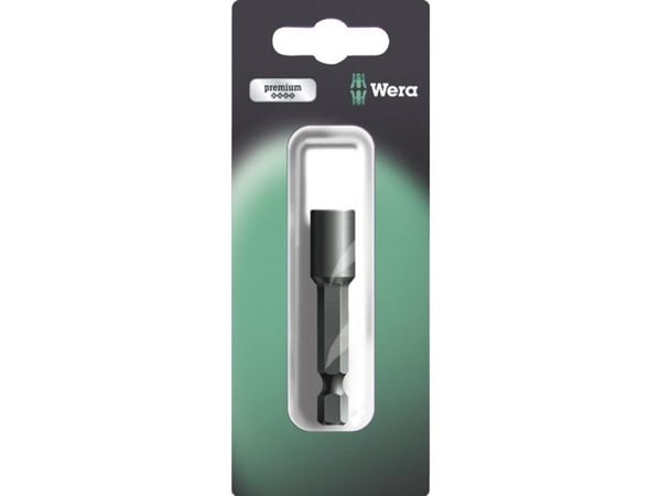 Wera 869/4 M SB, 1 stykker, Sekskantet, 25,4 / 4 mm (1 / 4"), Rustfritt stål