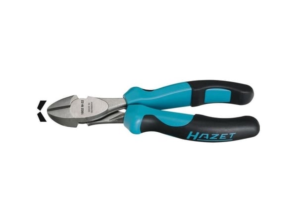 HAZET 1802M-33, Hånd kabelkutter, Sort, Blå, Sort, Blå, Tyskland, 200 mm, 340 g
