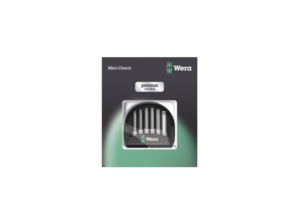 Wera 05073637001, 6 stykker, Torx, TX10, TX15, TX20, TX25, TX30, TX40, Stål, 1x TX 10x50 mm 1x TX 15x50 mm 1x TX 20x50 mm 1x TX 25x50 mm 1x TX 30x5...