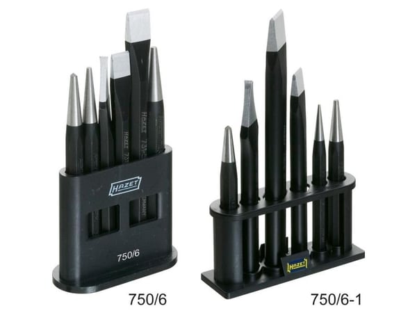 HAZET 750/6, Taltasarja, Litteä taltta, Metalli, 561 g, Saksaa