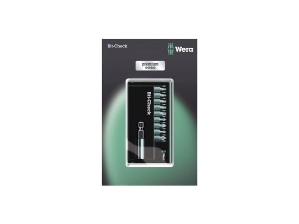 Wera 05073410001, 10 stykker, Philips, Pozidriv, Torx, PH 2, PZ 1, PZ 2, PZ 3, T10, T15, T20, T25, T30, 200 mm