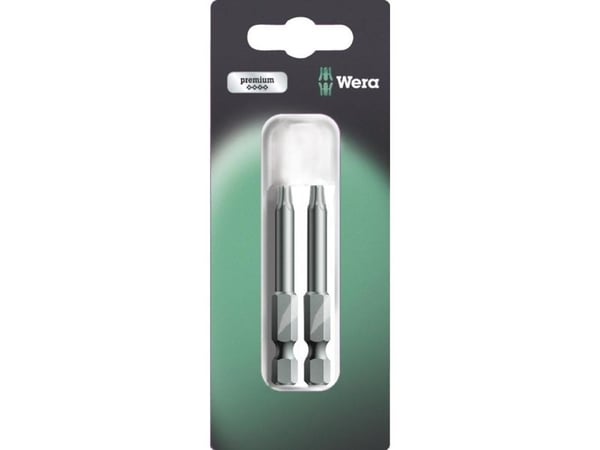 Wera 867/4 Z 50mm SB SiS, 2 stykker, Torx, TX10, CE, GS, DVE, 50 mm, 60 mm