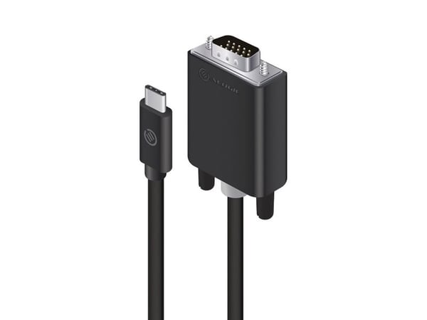 ALOGIC Elements Series - Ekstern videoadapteri - USB-C - VGA - lajittelu - yksityiskohdatalgia