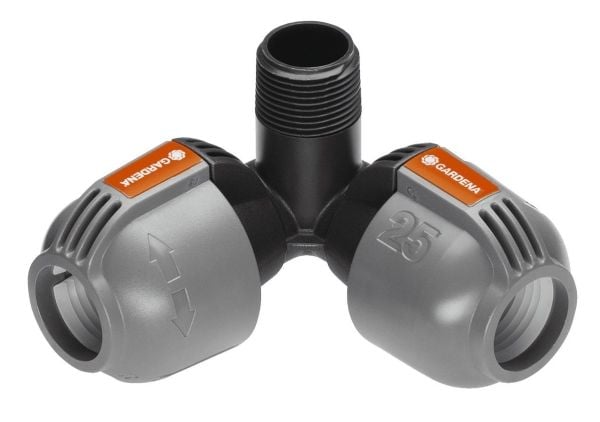 Gardena Hjørnestykke 25 mm x 3/4"- udvendigt gevind