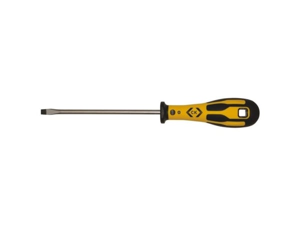 C.K Dextro verksted slisset skrutrekker, bladbredde: 4 mm, bladalengde: 75 mm, DIN ISO 2380, DIN 5264