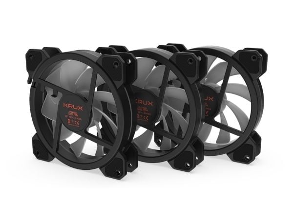 Krux Lunar ARGB KIT 3x120 MM tuulettimet