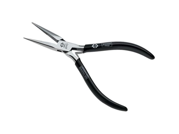 C.K Tools T3777, Nesetang, Polyvinylklorid, Stål, Svart, 14,5 cm