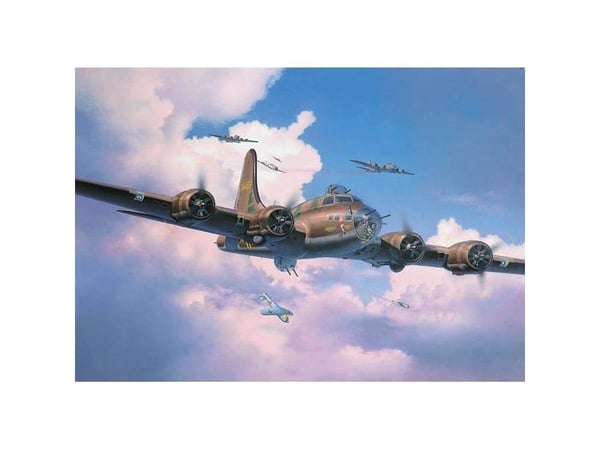 Revell B-17F Memphis Belle, fastvinget flymodell, Monteringssæt, 1:72, Boeing B-17, Plast, andre verdenskrig