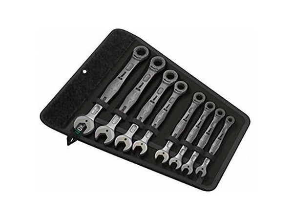 Wera 05020012001, 1/2,3/4,3/8,5/16,5/8,7/16,9/16,11/16", Metallisk, Stål, Kromnikkel, Matte, CE, GS, DVE