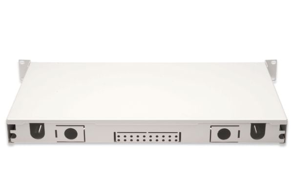 Digitus DN-96330-4, Kaapelin hallintapaneeli, Terästä, Harmaa, 1 kpl