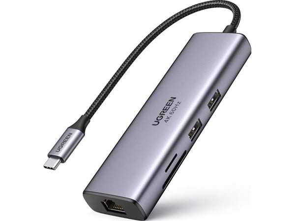 Ugreen - Telakointiasema - USB-C - HDMI - GigE