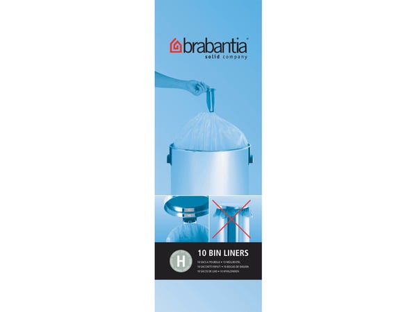 Brabantia H, 50 L, Muovi, 10 kpl