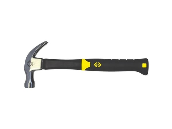 C.K. 357003 Claw Hammer - Vibration Proof With Fiberlass Handle 454g