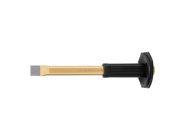 RENNSTEIG 311 250 1, Spademeisel, Flat meisel, Plast, Gummi, Sort, Grå, Rød, 250 mm, 25 mm