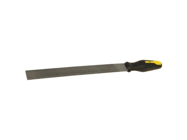 C.K Tools T0080 8, Viila, Litteä kansio, Hienoleikkaus, Musta, Keltainen, 20 cm