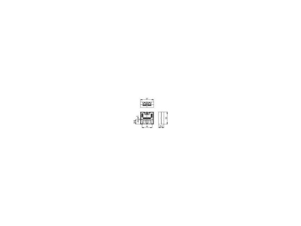 Telegärtner J00023A0056, RJ-45, Valkoinen, 57 mm, 53 mm, 23,3 mm, 50 g