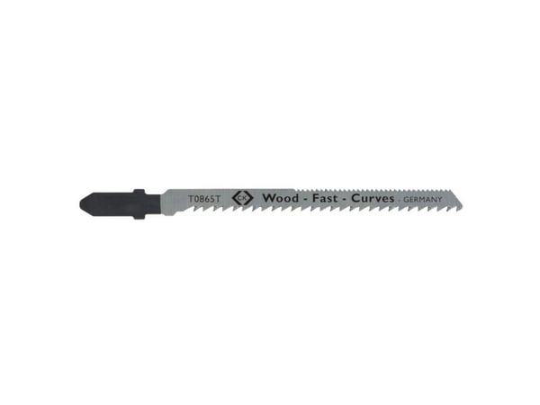 C.K Tools T0865T, Stikksagblad, Tre, Rustfritt stål, 7,5 cm, 2,5 mm, 5 stykker