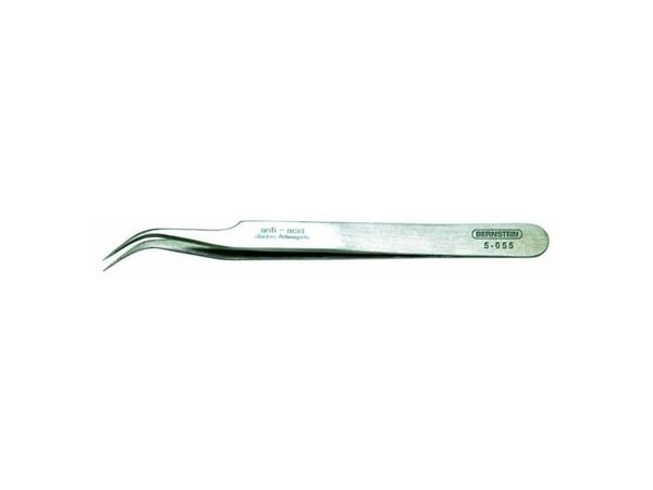 Bernstein 5-055, Rustfritt stål, Rustfritt stål, Flat, Buet, 15 g, 120 mm