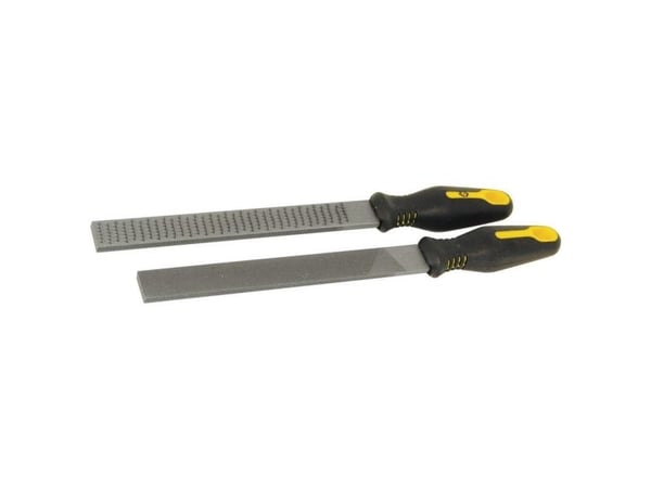 C.K Tools T0106 06, 2. kutt, Metall, Tre, Kull stål, Sort, Gult, Mykt grep, 15,2 cm