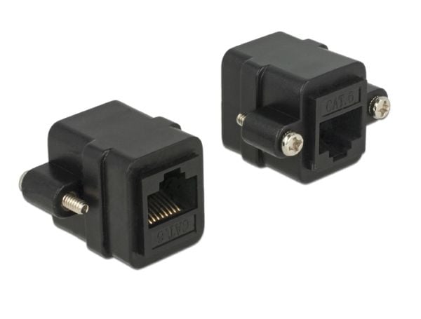Delock - Nettverkkopler - RJ-45 (hunn) til RJ-45 (hunn) - CAT 6