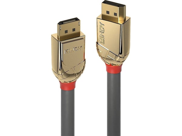 Lindy 36294, 5 m, DisplayPort, DisplayPort, Hankjønn, Hankjønn, 4096 x 2160 piksler
