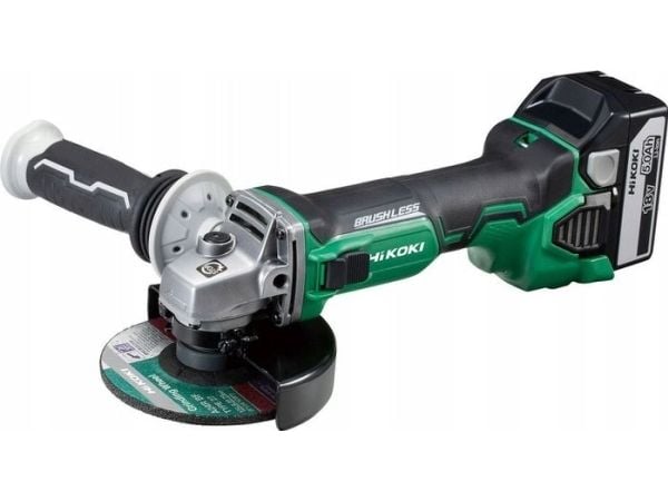 HIKOKI VINKELSLIPER 18V 125mm 2x5,0Ah BØRSTELØS REG. G18DBBVL WQZ