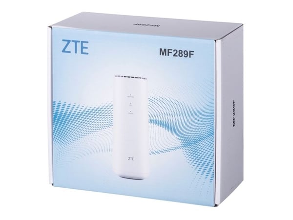 ZTE MF289F, Mobilnät, router, Vit, Nätverk, Energiljus, Wi-Fi, Gigabit Ethernet, 802.11a, 802.11b, 802.11g, Wi-Fi 4 (802.11n), Wi-Fi 5 (802.11ac), ...