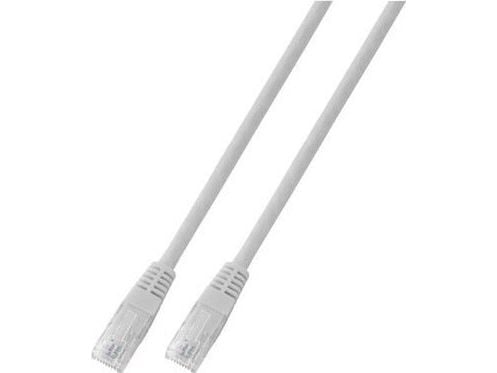 EFB-Elektronik RJ45 patchkabel Kat.6 U/UTP PVC CCA hvit 3m Produsent: EFB Elektronik (K8100WS.3)