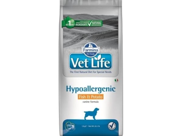 Farmina Vet Life Hypoallergenic Fish & Potato Dog 12kg