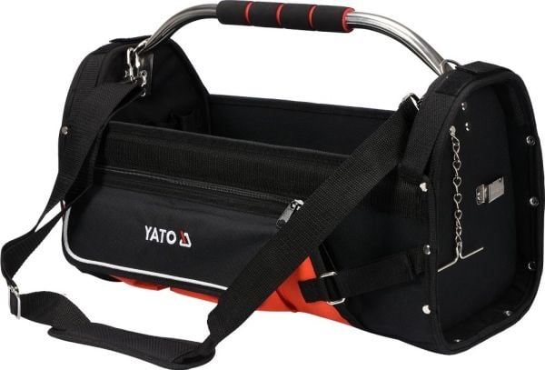 Yato YT-74373, Työkalulaatikko, Polyesteri, Musta, Punainen