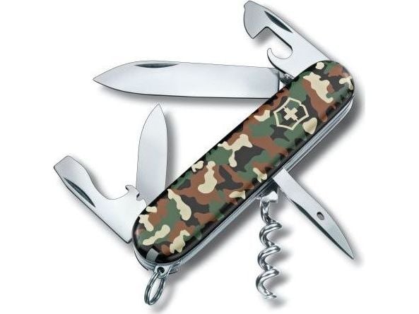 Victorinox 1.3603.94, Klappkniv uten lås, Multiverktøyskniv, Rustfritt stål, 15 mm, 60 g