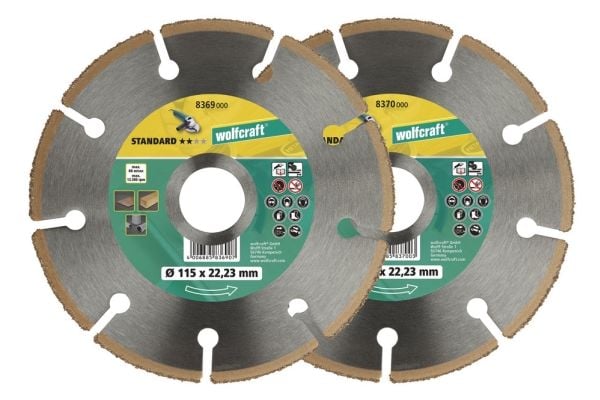 wolfcraft GmbH 4006885837003, Laminat, Plast, Tre, 12,5 cm, 2,22 cm, Tungsten Carbide Tipped (TCT), 1 stykker