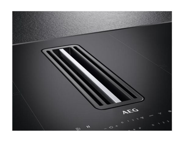 AEG - CCE84751CB - Induksjonskokeplate med ventilator 83 cm