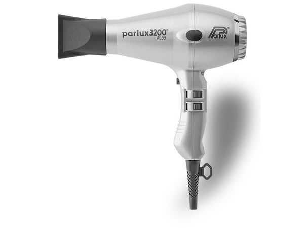 Parlux 3200 Plus, 71 m³/t, Sølv, Monokromatisk, Hengeløkke, 3,3 m, 1900 W
