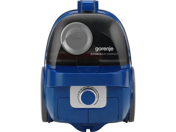 Gorenje G FORCEAIR COMPACT VCEA01GACBUCY - Støvsuger - kanister - uten pose - blå