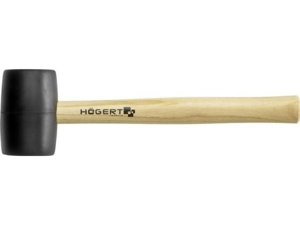Högert Technik Gummihammare svart 900 g