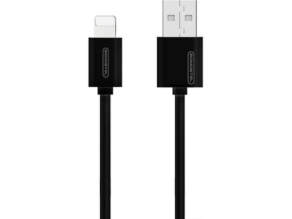 Kabel USB Somostel USB-A - Lightning 1.2 m Czarny (27231)