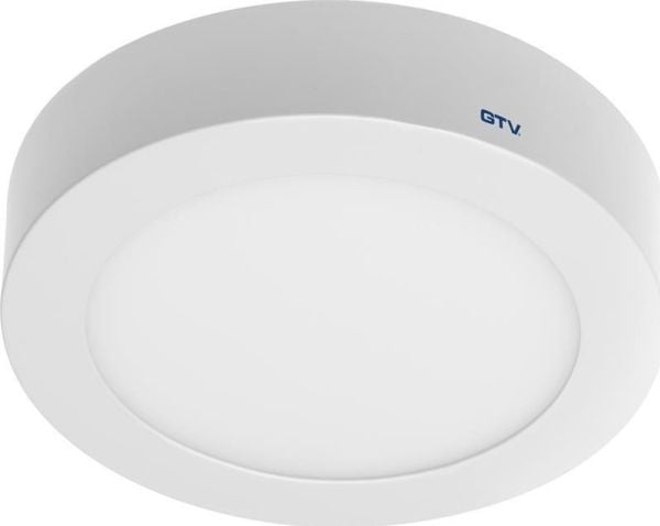 GTV taklampe ORIS PLUS LED downlight 13W 1020lm 120° IP20 4000K utenpåliggende hvit LD-ORN13W-NBP